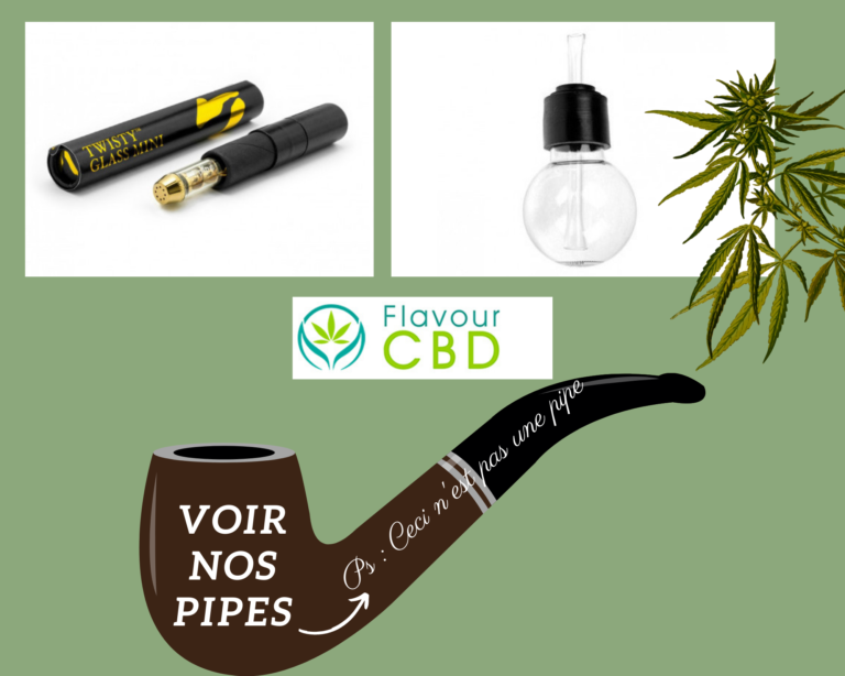 Pipe a beuh utilisation avec la fleur de CBD FlavourCBD Tout savoir sur le CBD